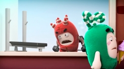 ODDBODS | Workout Routine | Funny Cartoons For Children